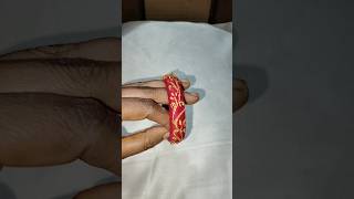 Two colour bangles shortsyoutubeshort diy [upl. by Everara]