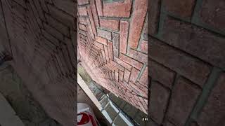 Thin brick chimney lifewithjp workhard contentcreators [upl. by Adiaz]