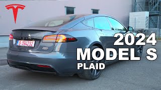 2024 Tesla Model S Plaid Review With All New Updates In 4K [upl. by Lavud]