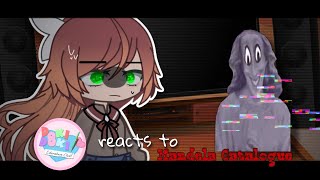 The Dokis reacts to Mandela Catalogue  overthrone  Gacha Club [upl. by Magdalen784]