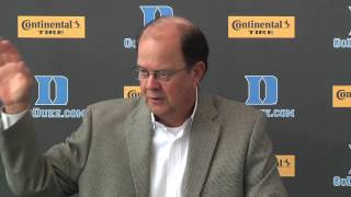 David Cutcliffe on importance of conference play [upl. by Dobson]