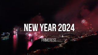 Happy New Year 2024  Drone  Madeira Island [upl. by Holman284]