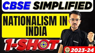 NATIONALISM IN INDIA  History Class 10 OneShot Explanation 202324  CBSE SIMPLIFIED [upl. by Aivle]