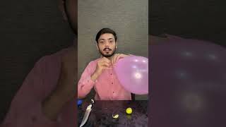 Balloon and Lemon Amazing Experiment experiments trendingreels viralvideo [upl. by Yc]