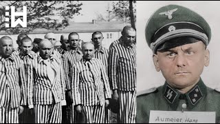 Egzekucja wyjątkowo sadystycznego nazistowskiego komendanta obozów Auschwitz i Kaufering –H Aumeier [upl. by Nastassia114]