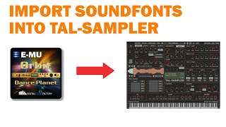 How to load SoundFont2 files into TALSampler [upl. by Esta545]