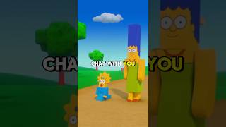 Maggie can talk Part 1 thesimpsonsshorts simpsons roblox thesimpsons maggiesimpson [upl. by Hidie]