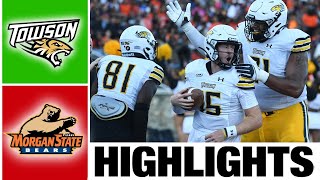 Morgan State vs Towson Highlights  College Football Week 3  2023 College Football [upl. by Emanuel]