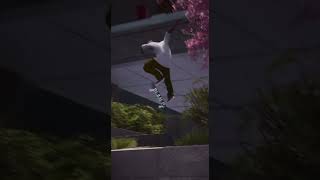 Huge Backside Flip  Session Skate Sim sessionskatesim videogames skateboarding backsideflip [upl. by Reppart]