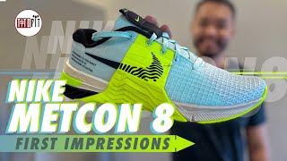 Nike Metcon 8 unboxed and initial impressions  TitoFit Gear [upl. by Grider621]