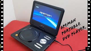 Apeman 95quot Portable DVD Player [upl. by Romulus]