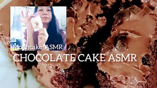 CHOCOLATE CAKE AND MOONCAKE ASMR 🤤😋 asmr food mangyan [upl. by Nyladnohr]