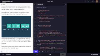 Learn Java  50 Java Arrays  Codecademy Walkthrough [upl. by Lennon]