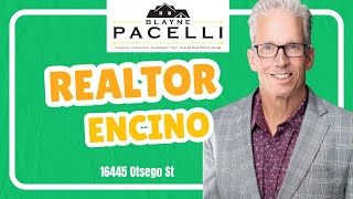 Realtor Encino California  New Construction at 16445 Otsego St  Blayne Pacelli  Rodeo Realty [upl. by Eon183]