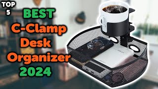 5 Best Clamp On Desk Organizer  Top 5 CClamp Desk Organizers in 2024 [upl. by Thapa]