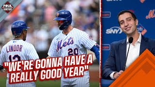 David Stearns on Mets offseason Pete Alonso Extension Josh Hader trade  Foul Territory [upl. by Concettina713]