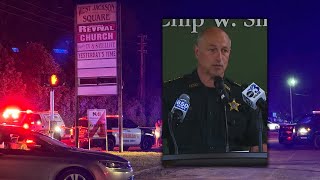 Escambia County Sheriffs Office press conference on triple killing [upl. by Enymsaj]