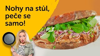 Trhané VEPŘOVÉ MASO v sendviči a COLESLAW  Menu od Koko [upl. by Resay104]