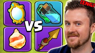 BEST EQUIPMENT for EVERY HERO  August  Clash of Clans [upl. by Skiest313]