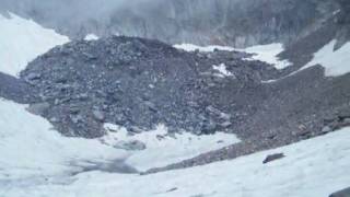 Glacier under the peak of Canigou [upl. by Chico]