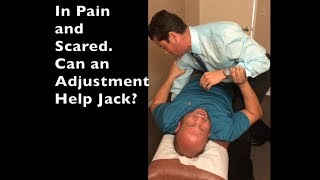 Loud Screams Jacks Painful Adjustment Back Pain Relief Claremont Cucamonga Upland Chiropractors [upl. by Iolande]