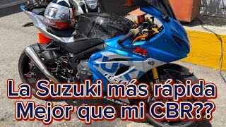 Suzuki GSXR1000R revisión a fondo y prueba de manejo a fuego 🔥 [upl. by Bunns680]