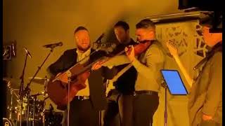 Ben Shapiro playing violin with Eitan Katz at a concert in Florida [upl. by Latsyrd712]