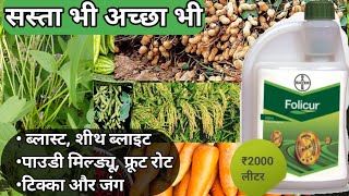 सस्ता भी अच्छा भी  Bayer folicur Fungicide  tebuconazole  Bayer  Fungicide [upl. by Kester]