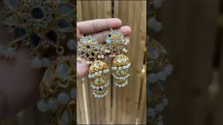 Three layered jhumka [upl. by Aihsitan]