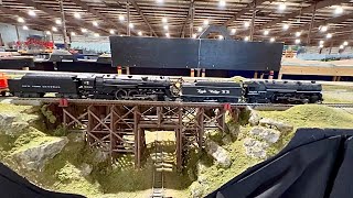 PWMRC Model Train Show At Timonium MD Feb5th amp 6th 2022 [upl. by Ynaffit981]