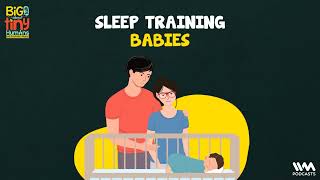 Big Talk About Tiny Human Ep 22  Sleep training babies [upl. by Eidson260]