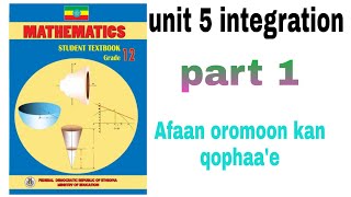 mathematics grade 12 unit 5 Integration part 1 [upl. by Cutlip]