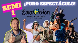 Análisis de la SEMIFINAL 1 de EUROVISIÓN 2024 [upl. by Aticnemrac]