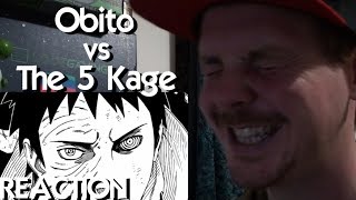 Obito Uchiha vs The Five Kage REACTION [upl. by Anrapa]