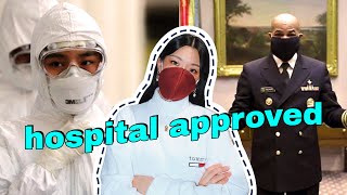 I made hospitalapproved face masks  WITHWENDY [upl. by Martres]