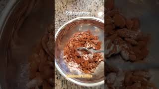 4 Ingredient Candied Almonds recipe cinnamon easy healthy no sugar candy roasted Christmas [upl. by Phillip]