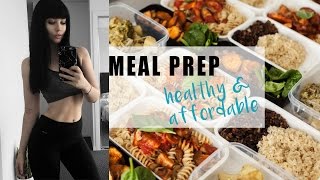 Meal Prep With Me Healthy amp Affordable  Rachel Aust [upl. by Jehial493]