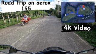 Aerox 155 road trip aerox 155 touring yamaha aerox 155 long ride [upl. by Gerkman]