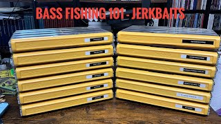 Bass Fishing 101  Jerkbaits [upl. by Balduin440]