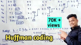 Huffman coding with example in digital image processing  Lec29 [upl. by Eddana320]