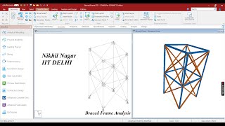 4 Braced Frame Analysis [upl. by Sayres]