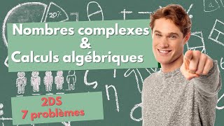 Nombres complexes et calculs algébriques  sommes  2 DS  exercices et problèmes  MPSI et PCSI [upl. by Llimaj]