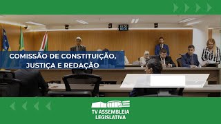 Comissão de Constituição Justiça e Redação  10122024 [upl. by Jepson]