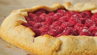 Raspberry Tart Recipe Demonstration  Joyofbakingcom [upl. by Nadean]