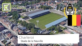 Stade de la Neuville  Olympic Club Charleroi  Google Earth 360° Rotation [upl. by Morra217]