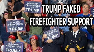 Danica Patrick Never Voted amp Scranton Firefighters for Trump Was Fake [upl. by Nalyorf]