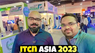 ITCN Asia 2023  Pakistans Biggest IT and Telecom Event  Expo center Karachi 2023 [upl. by Selmner885]