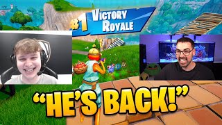 Benjy is BACK  Squads w Mongraal Clix and Savage [upl. by Yoccm715]