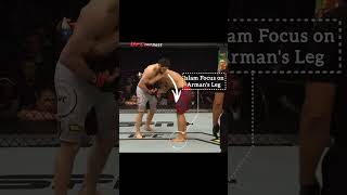 Islam Makhachev Foot Sweep [upl. by Iow]