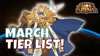 2024 MARCH UTILITY TIERLIST FURRY HIPPO AFK ARENA [upl. by Waldack]